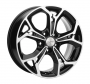 Легковой диск Khomen Wheels KHW1702 7x17 5x114,3 ET48 56,1 Black-FP