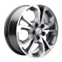 Легковой диск Khomen Wheels KHW1711 6,5x17 5x114,3 ET50 66,1 Gray-FP